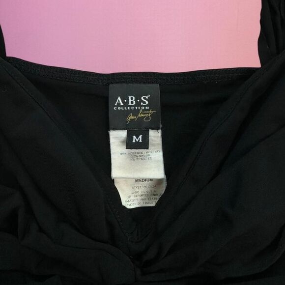 Vintage black ruched babydoll chest tank top🎀 - Picture 4 of 4